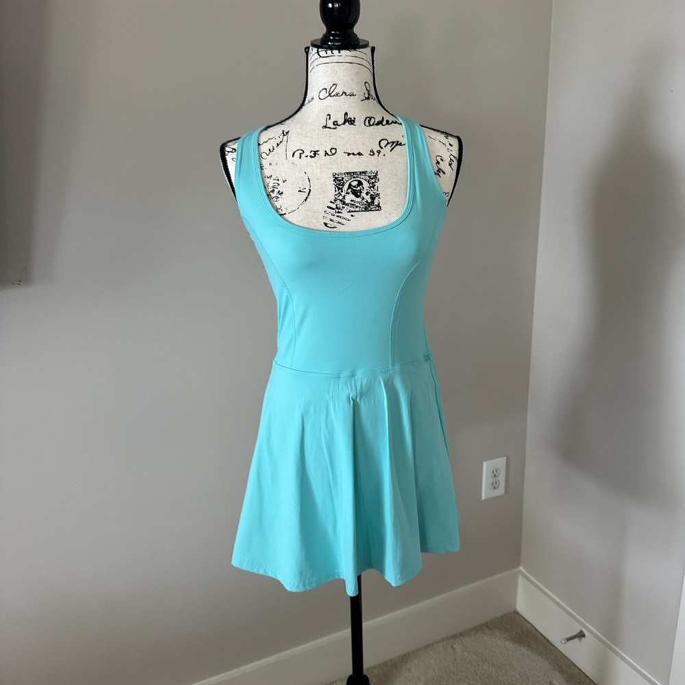 Gianni Bini Turquoise Sleeveless Dress